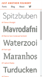 Mobile Screenshot of justanotherfoundry.com