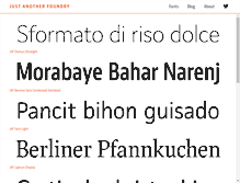Tablet Screenshot of justanotherfoundry.com